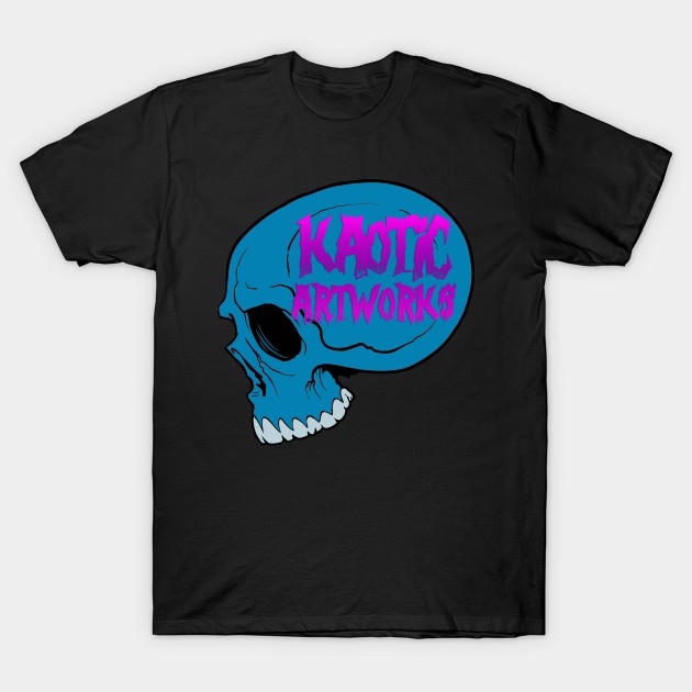 KAW Skull T-Shirt by kaoticartworks